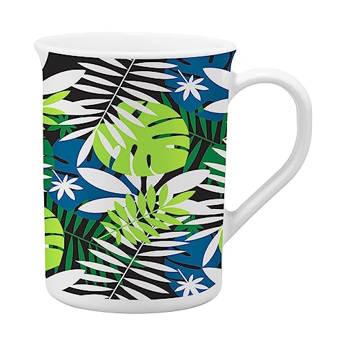 Larah by BOROSIL Forest Opalware Mug | Set of 1 Pcs Tea/Coffee Mugs, 350 ml Each | Microwave & Dishwasher Safe, Bone-Ash Free | Crockery Set Ideal for Daily Use & Gifting | White (B0C61D3MFS) Amazon Price History, Amazon Price Tracker