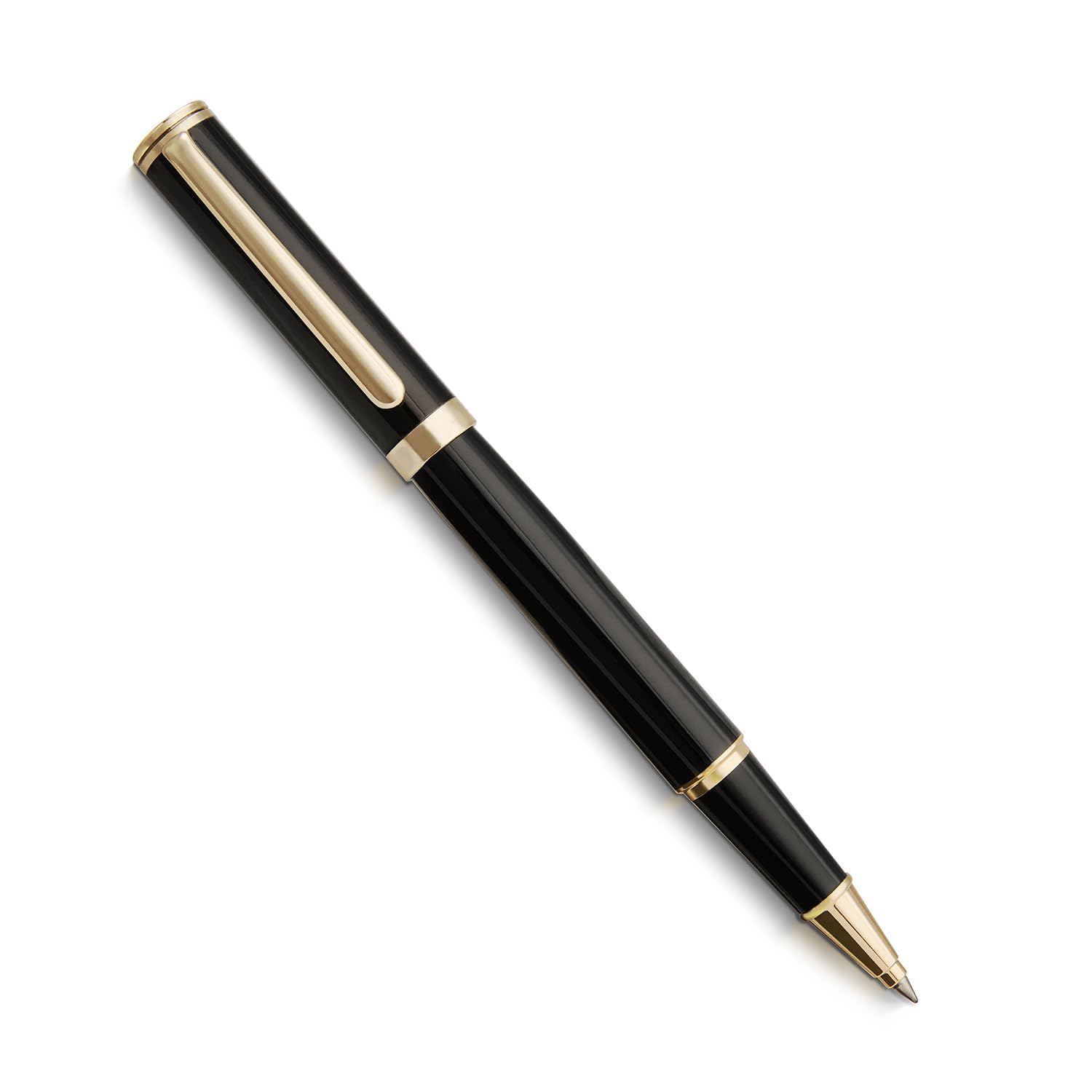 Luxury Rollerball Pen,24K Gold Trim,Noble and Elegant Designs,Schneider Ink Refill - Image 4