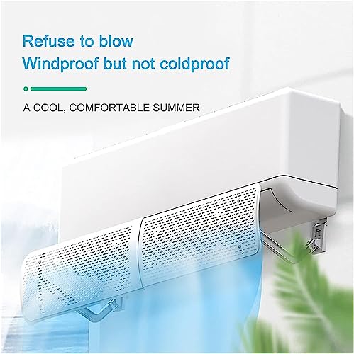 Pare-brise de climatisation rétractable et déflecteur d'air réglable pour split - 5
