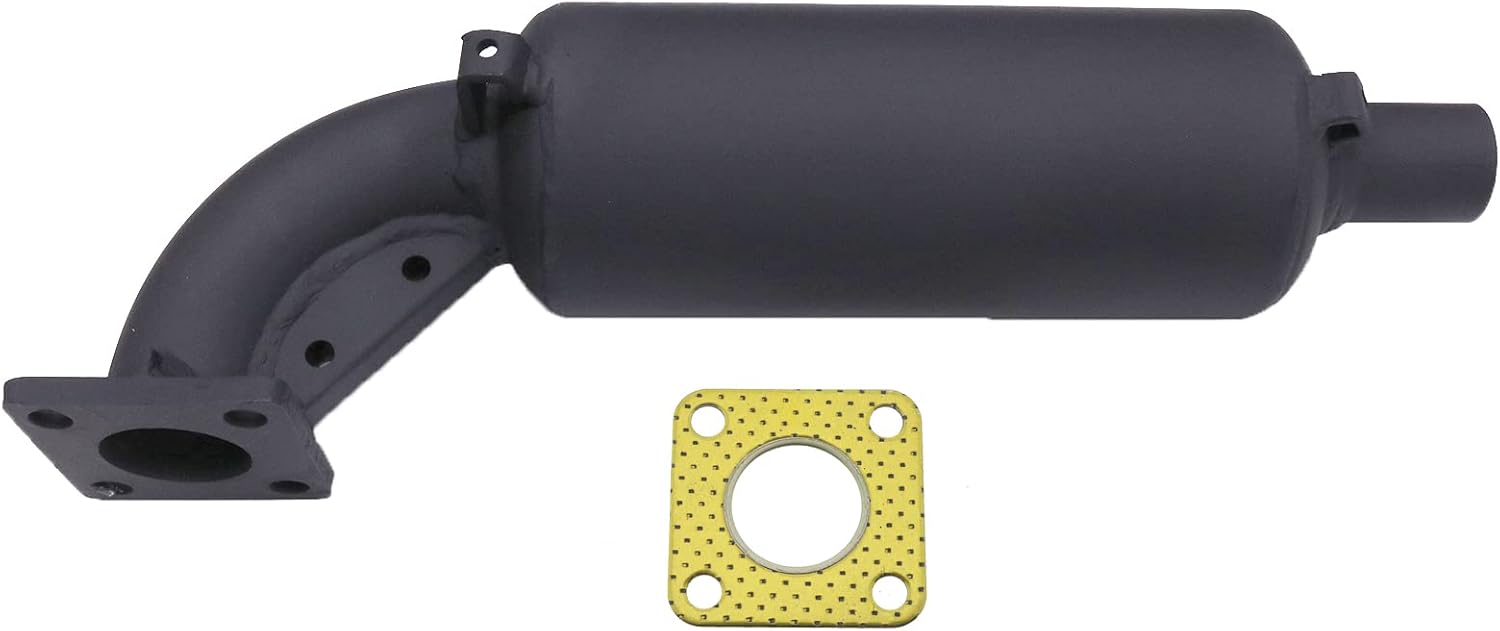 Muffler & Gasket 12582-12110 15263-12370 Compatible for Kubota D1105 D722 D905 DF752 WG752 WG972 WG750 D1005