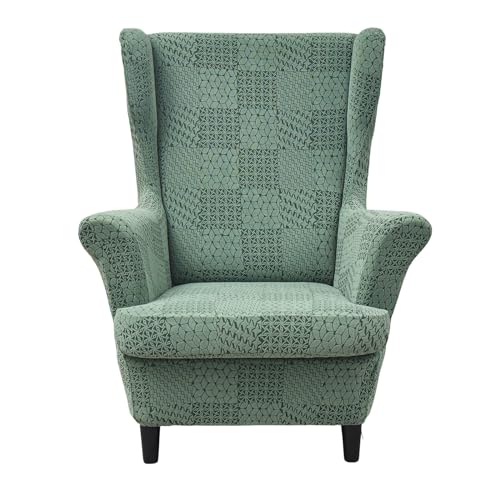 Eco-Ancheng Jacquard Wingback Slipcover