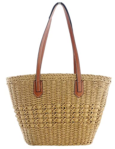 Women's Straw Hobo Bag Woven Shoulder Bag Large Totes Summer Travel Beach Handbag Handmade Purse #TOP17