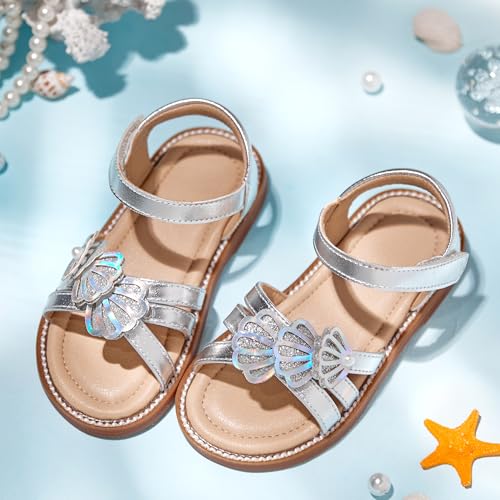 Image of Kiderence Toddler Girls Sandals Little Girls Kids Shoes Girls Sandals Toddler