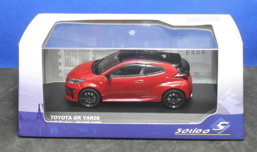 Amazon | 1/43 SOLIDO ソリド ミニカー GRヤリス (レッド