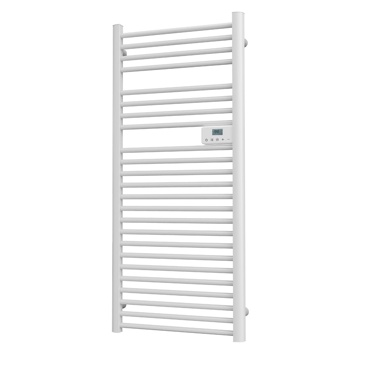 Kalia Radiateur sèche-serviettes électrique à inertie écran LCD 750W MONTANA