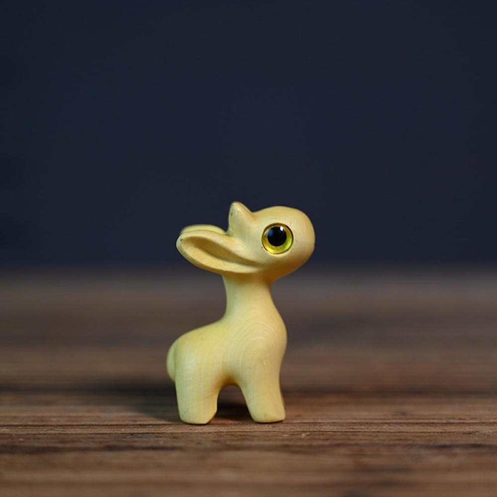 YATUOPNG Home Accessories Ornaments-For Event & Party Supplies Abstract Ornaments Figurines Art Gift Statues Decor(Style Two; Yellow)