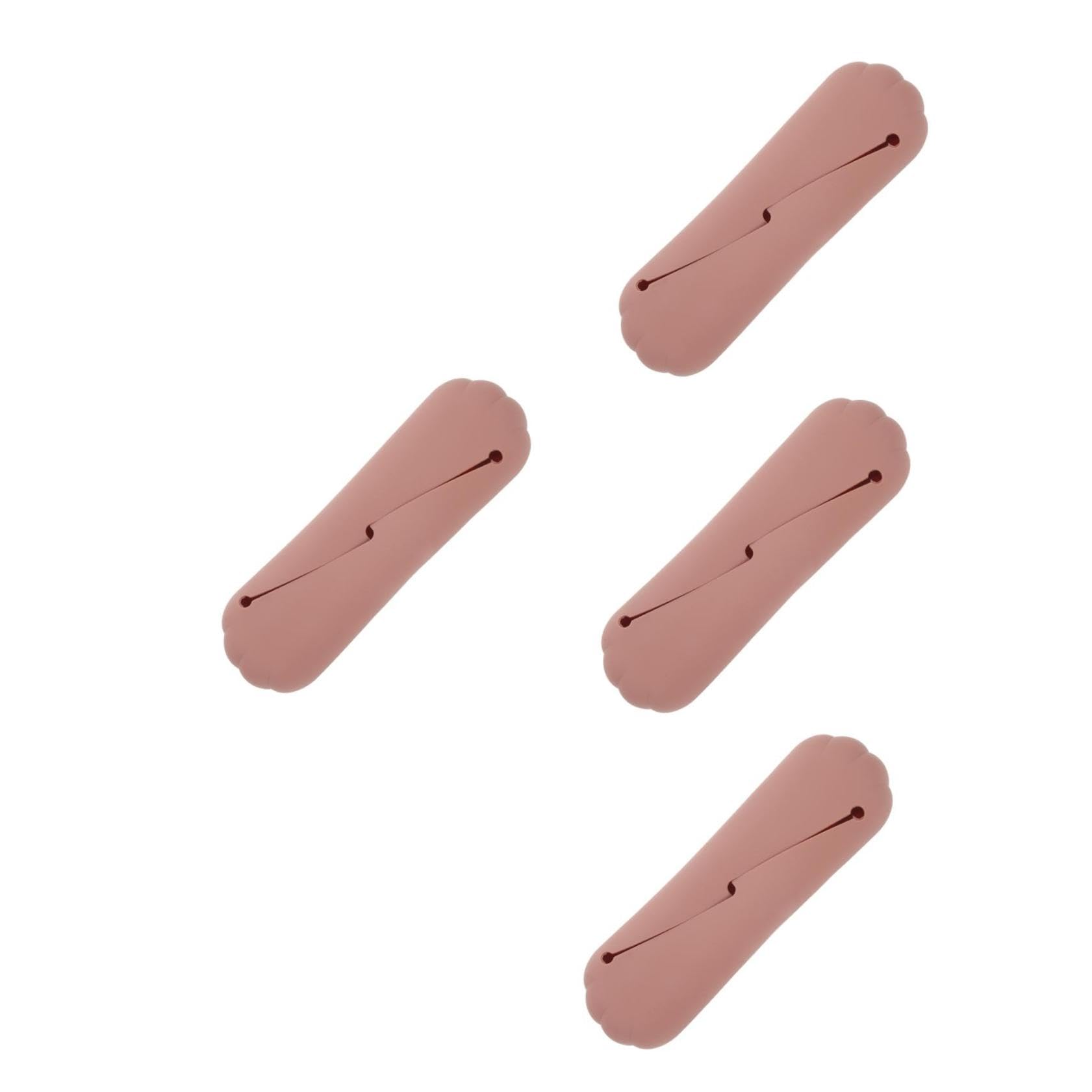 FOMIYES 4 Pièces Portable Boîte De Rangement De Pinceau De Fard À Paupières De Pinceau De Maquillage Portable Porte-Outil De Maquillage Porte-Brosse Cosmétique Portable Étui De