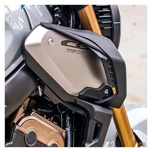 Ailerons dynamiques CB650R pour optimiser l'appui aérodynamique