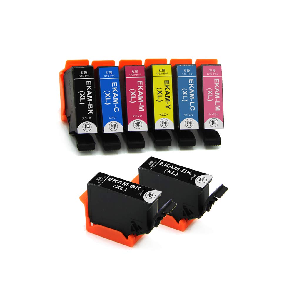 Amazon.co.jp: 【pomme】 KAM-6CL-L ＋ KAM-BK-L×2 染料 お得な8