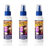Mane 'n Tail Spirit Untamed Detangler (3-Pack) – Caramel Apple Scented, Super Soft Formula for Silky, Shiny Hair (3.4 oz Each)