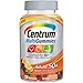Centrum MultiGummies Adults (120 Count, Natural Cherry, Berry, Orange Flavor) Multivitamin/Multimineral Supplement Gummies, Vitamins B12, D, E, Age 50+