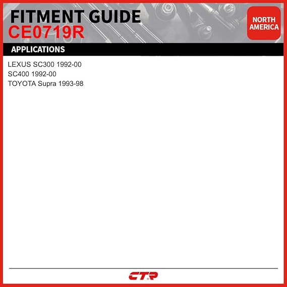 CTR CE0719R [OE Supplier] Front Right Outer Tie Rod End Compatible with LEXUS, TOYOTA Vehicles - Replaces 45460-19235, 45460-29365, ES3560, ES801012