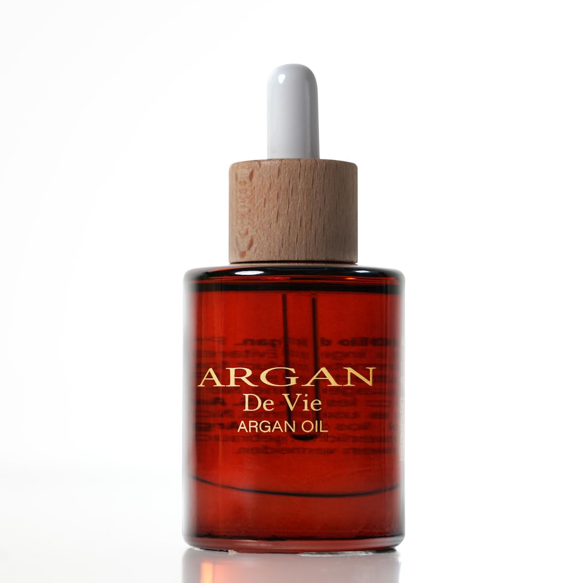 Flacone 50 ml di olio di argan puro 100% Argan de Vie con pipetta contagocce, formula naturale antiossidante