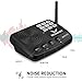 Hosmart 1/2 Mile LONG RANGE 7-Channel Security Wireless Intercom System for Home or Office (2017 New vesion) [1 stations Black]