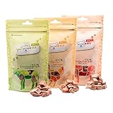 Yummeez pure Hühnerherzen Hundeleckerli - getreidefrei und zuckerfrei - reine Fleisch Leckerlis für Allergiker Hunde mit optimalen Nährstoffen und vollem Geschmack, 1x35g