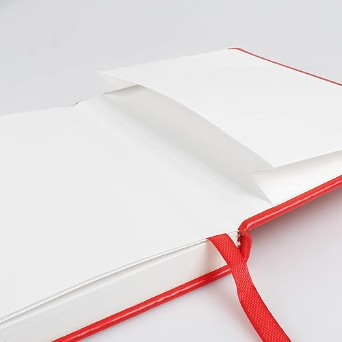 Miniatura 4 de Cuaderno de bolsillo con forro, paquete de 2, negro, 160 páginas, pequeño, 3.86 x 5.51 pulgadas, papel grueso de 3.53 ozm, tapa dura