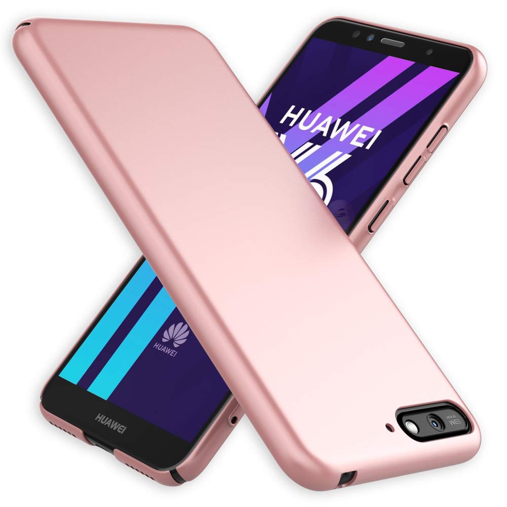 NALIA Custodia compatibile con iPhone 6 6S, Copertura Protezione Rigida Ultra-Slim Hard-Case Phone Cover Tre Parti Cellulare, Protettiva Sottile Bumper Telefono Guscio- Rosa Gold Oro