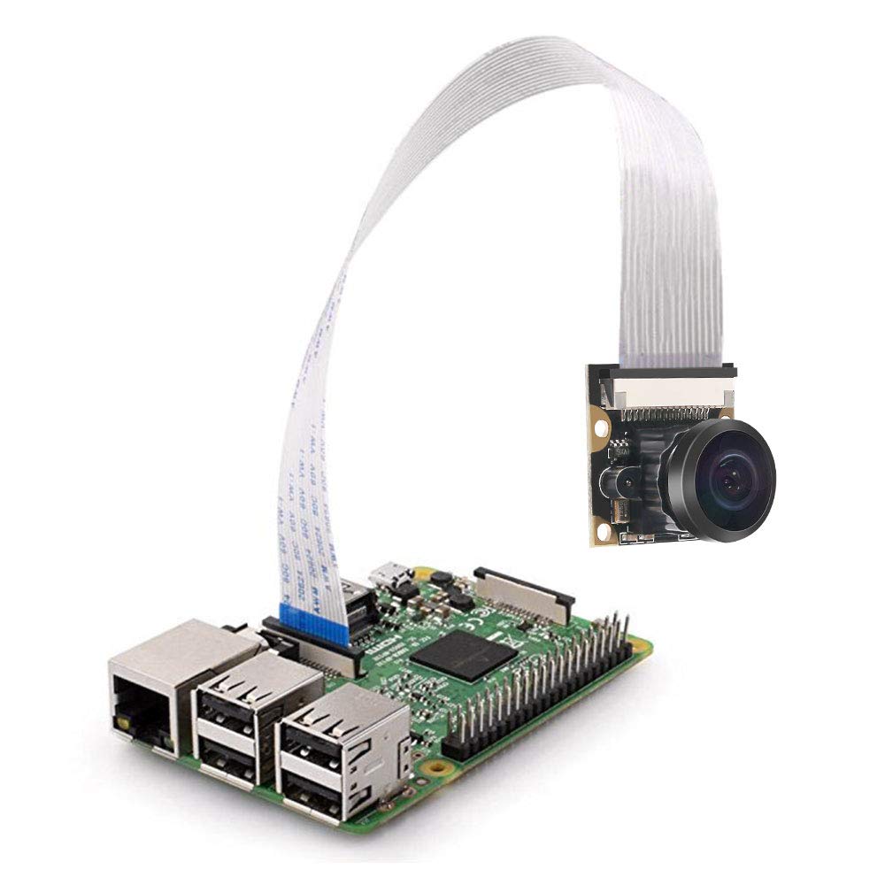 Amazon.com: DORHEA Raspberry Pi 4 B Camera - 222 FoV Fisheye Wide