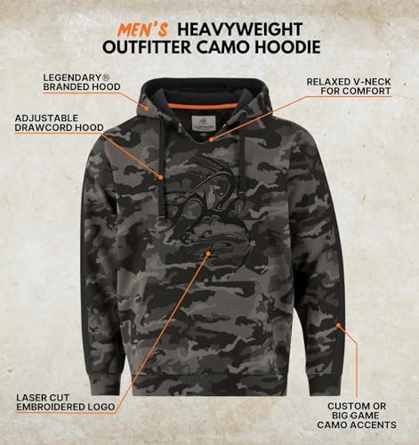 Image of Legendary Whitetails Mens Plaid Camo Pullover Hoodie