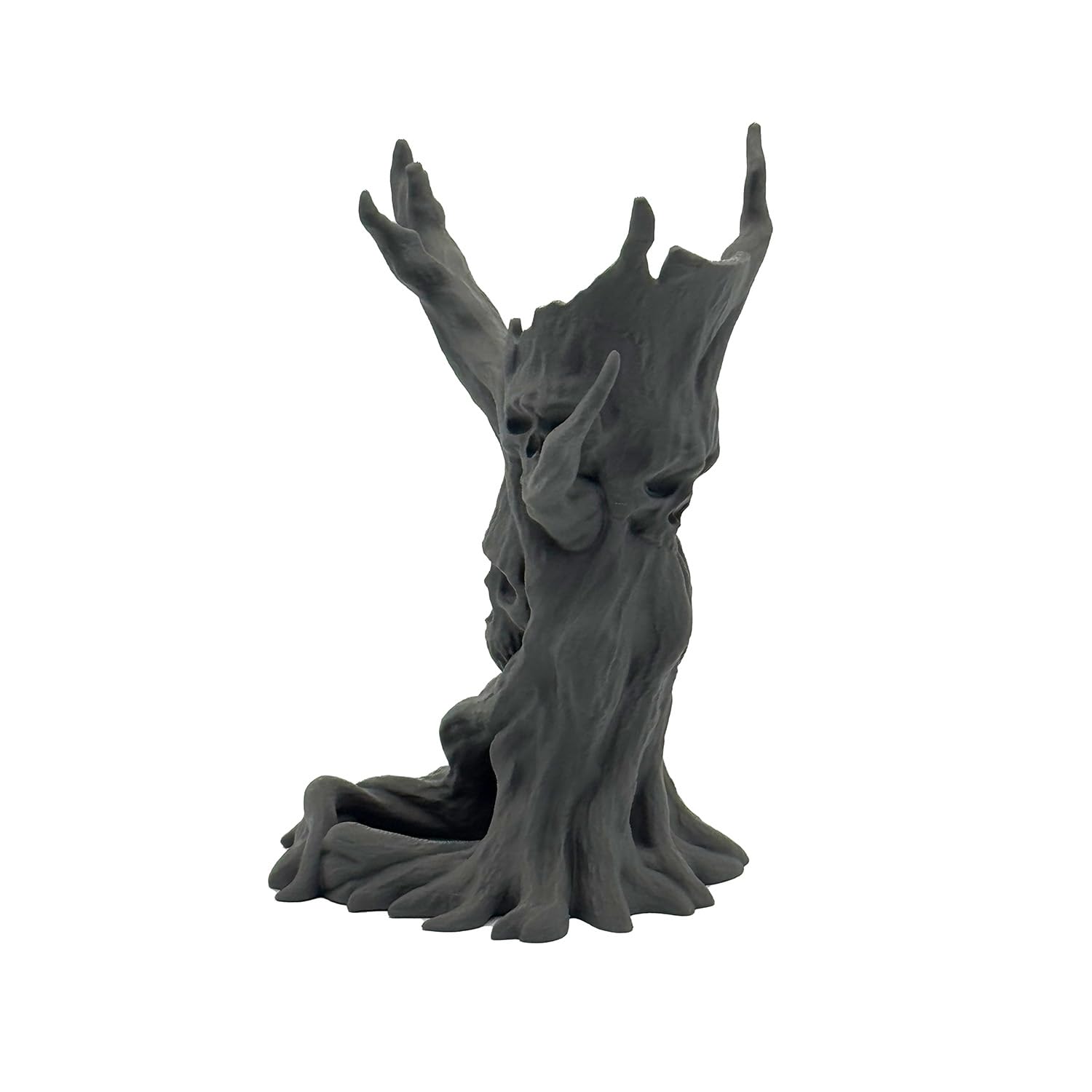 Verfluchter Baum Würfelturm XL mit Schädeln für Würfel bis 35mm | DND Cursed Tree Dice Tower Made in Germany | Tabletop RPG Pen & Paper DSA Horror Fantasy | bemalbar Deko | Geschenkidee