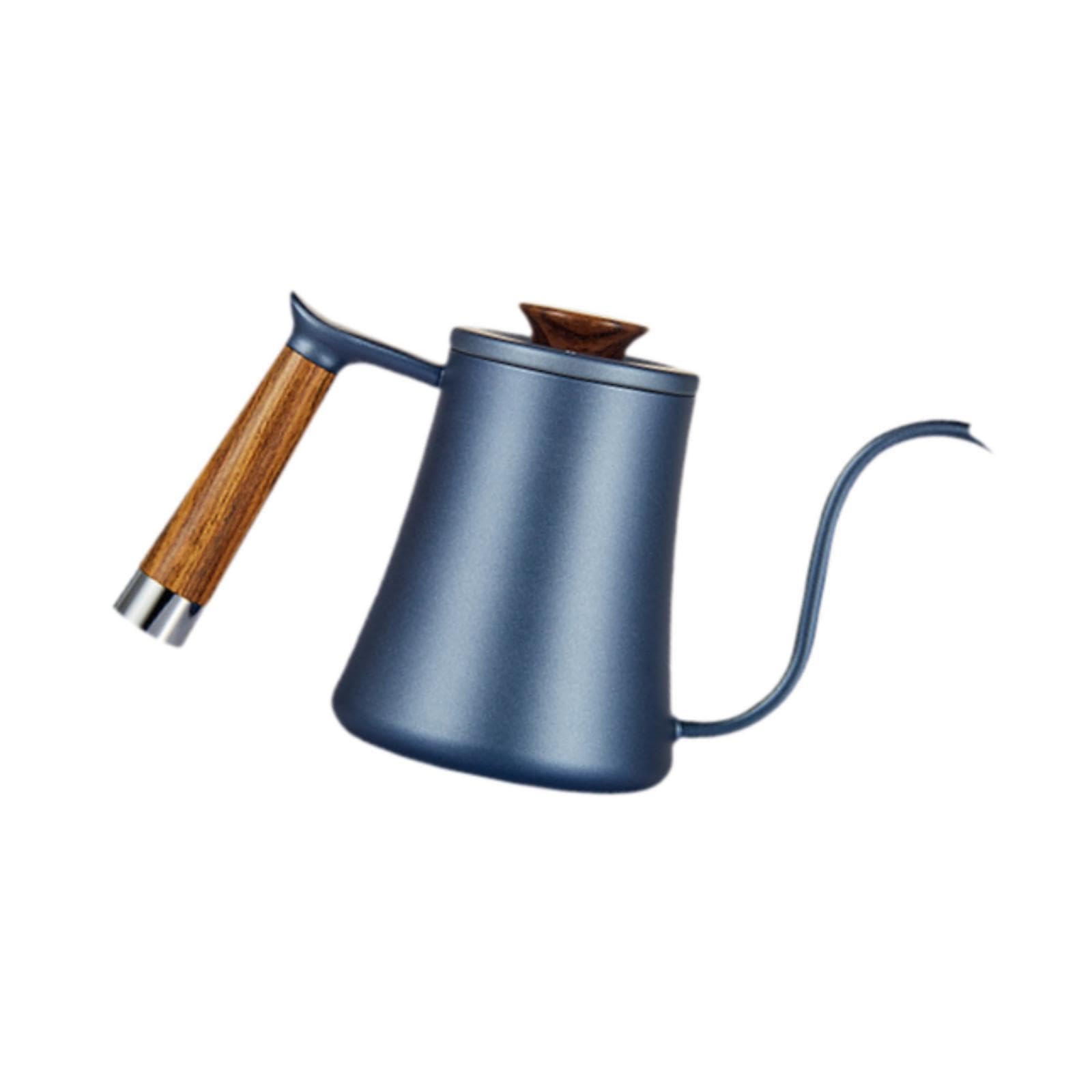 BNF Coffee Kettle Gooseneck Kettle Spout Pot for Outdoor Indoor Cafe Shop Picnic Blue 600ml | Home & Garden | Kitchen, Dining & Bar | Small Kitchen Appliances | Coffee & Tea Makers | Tea Kettles