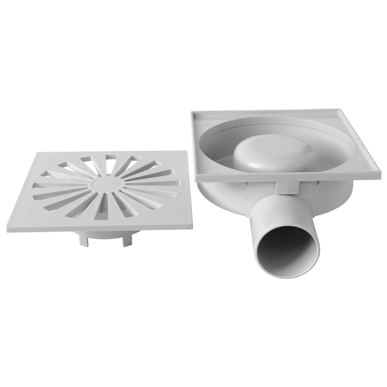 First Plast CHABS15G ABS szyb, szary, 150 x 150 mm