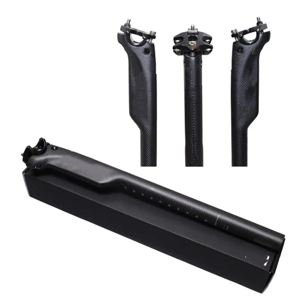 Sztyca podsiodłowa Do sztycy EC90 Carbon 27,2/30,8/31,6 mm, matowa czerń regulowane siodełko rowerowe