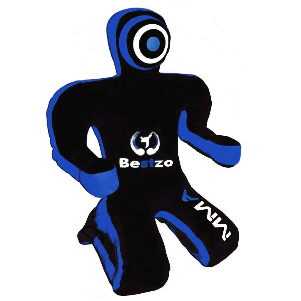 Bestzo MMA Grappling Dummy Brazilian Jiu Jitsu Dummy Wrestling Grappling BJJ Dummy Black, Judo Punch