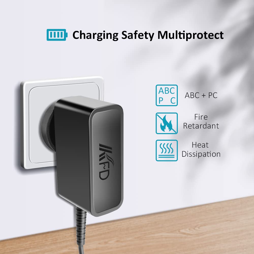 KFD Power Supply 30V 1.1A Charger Charging Cable for Xiaomi Mi Vacuum Cleaner G9 G10 K10 25.2V Battery Vacuum Cleaner, Xiaomi Mi Vacuum Cleaner G10 DE Version Wireless Vacuum Cleaner 28671, Dream