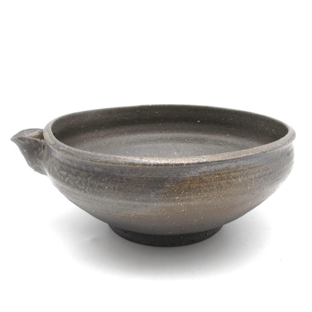 Amazon.co.jp: 骨董民芸品 越前焼 片口鉢 陶器 陶芸窯成形 大森