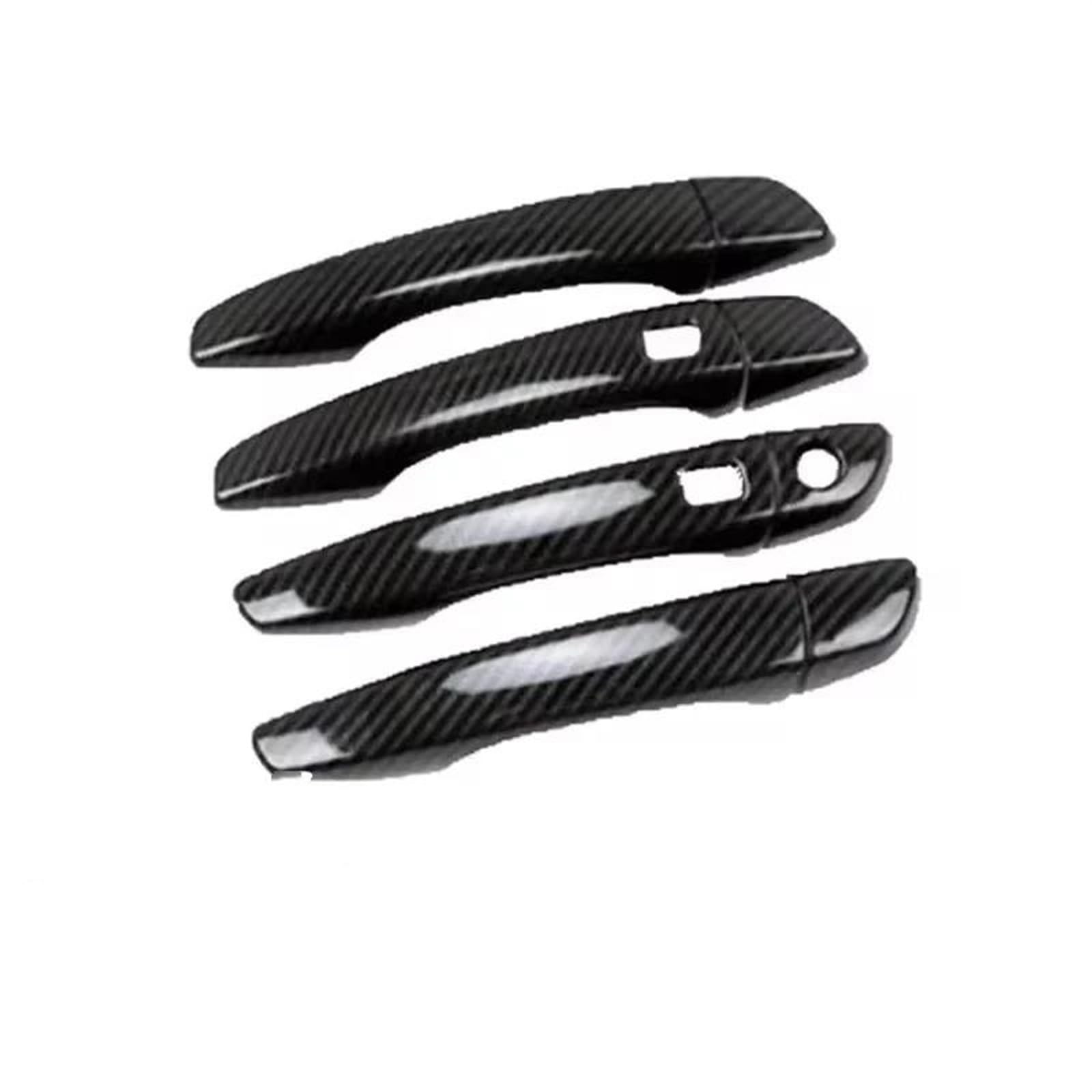 NOHEEU Car Exterior Door Handle Trim Cover Parts Accessories for Peugeot 2008 P24 MK2 2020-2023(Style 2)