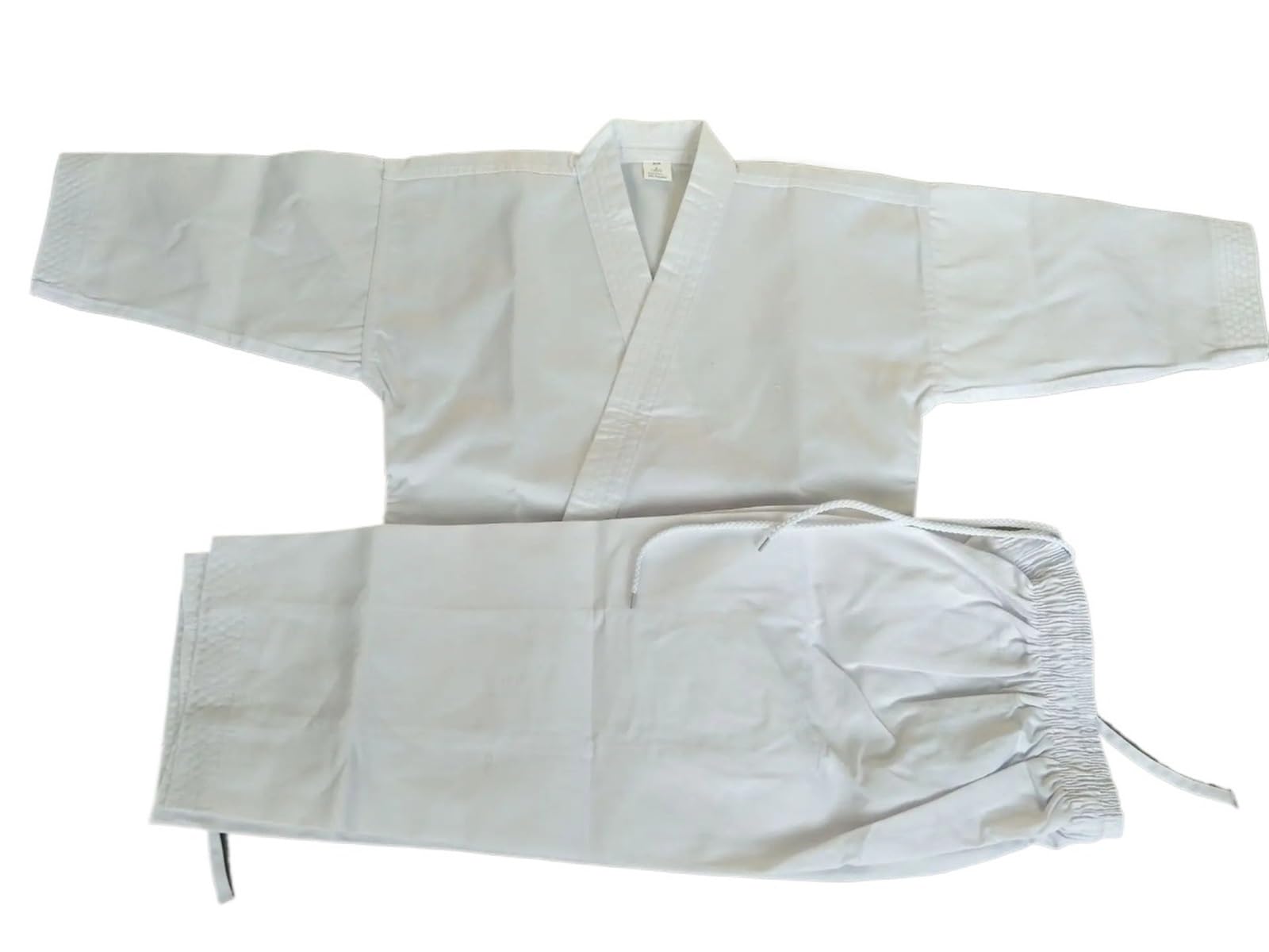Uniforme de Karate Poliéster Sarga de algodón Karate Ropa for niños adultos Uniforme de Karate de algodón para Entrenamiento