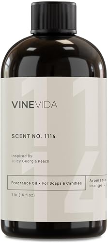 Miniatura 1117 de VINEVIDA [4 onzas] Aceite de fragancia de madera de teca de caoba para fabricación de velas y fabricación de jabón, aromas de velas prémium para