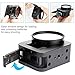 Aluminum Alloy Case for GoPro Hero 8 Black, Protective Shell Case Accessory Frame for GoPro Hero 8 with Lens Cap and 52mm UV Lens Filter