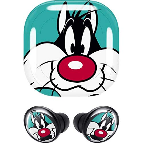 Skinit Decal Audio Skin Compatible with Samsung Galaxy Buds Pro - Officially Licensed Warner Bros Sylvester Zoomed in Design