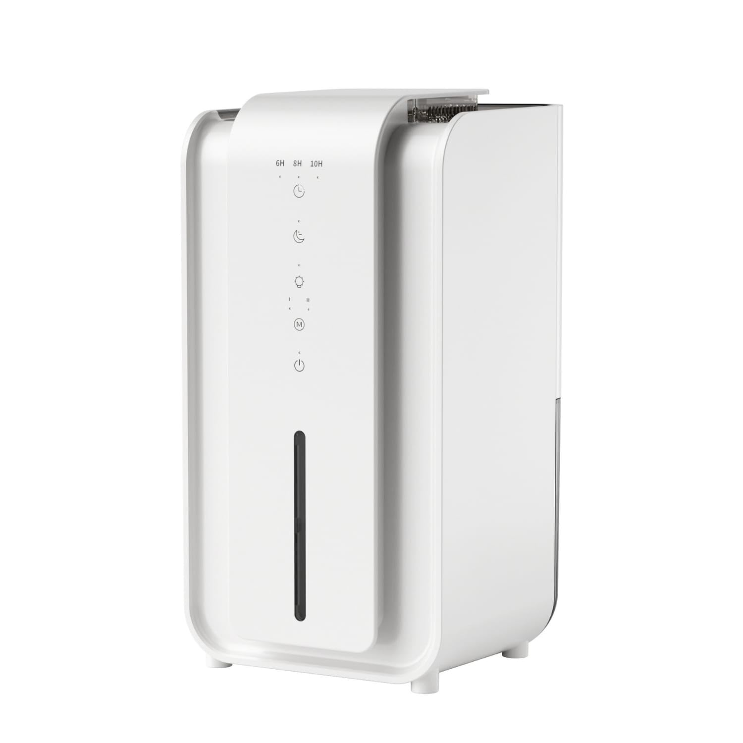 Compact Dehumidifier with Visible Tank Portable Dehumidifier with Water Tank Touch Control Moisture Remover Quiet for Bedroom, Bathroom, Closet, Basement, Us-image-48