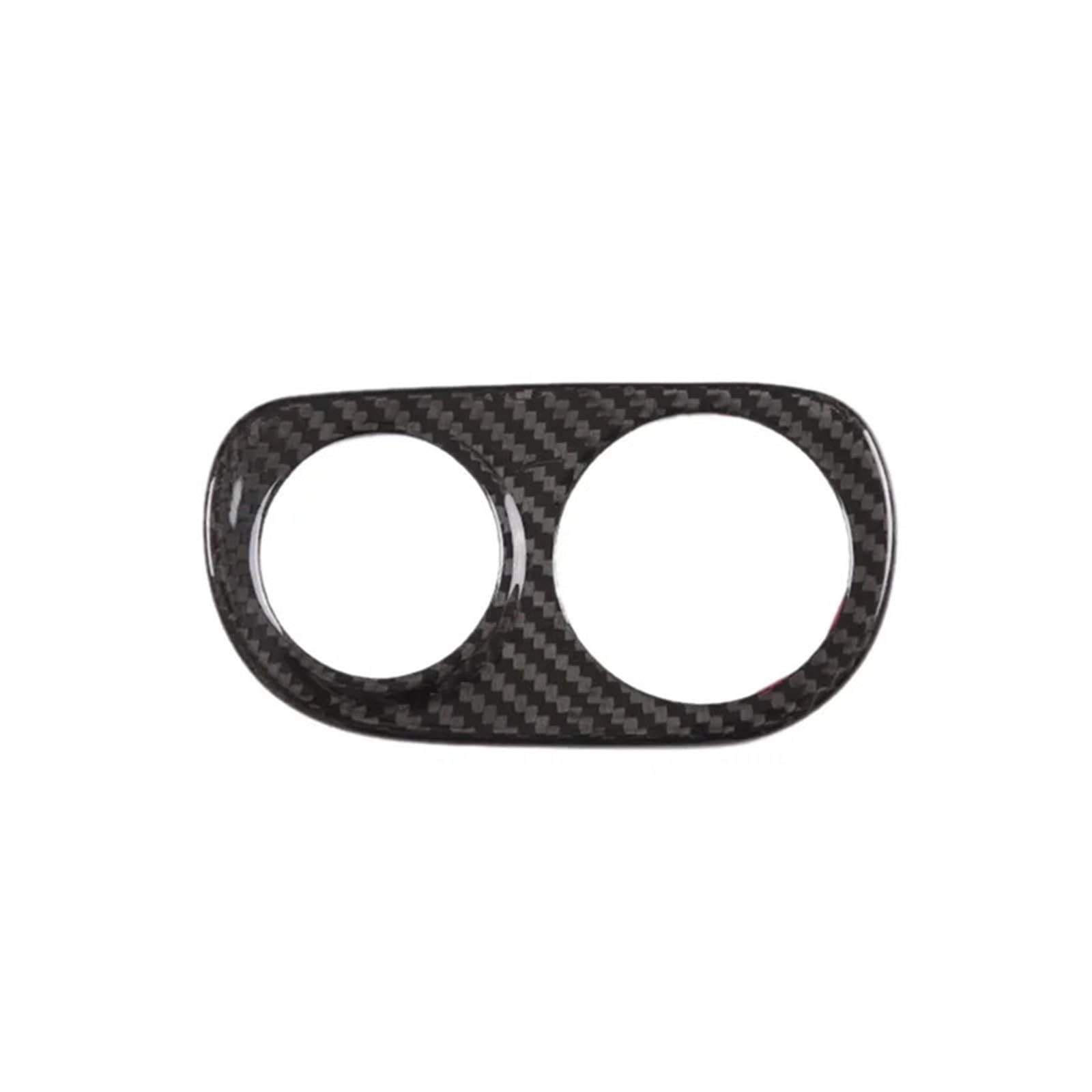 Autocollant couverture pour boutons commutation phares en Fiber carbone véritable sec, accessoires Modification intérieur 11-16 pour Ferrari 458 Revêtement carbone console centrale Panneau