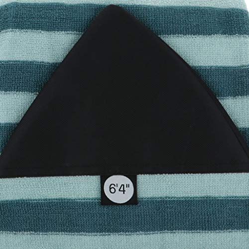 image for Tongina 5' to 10.6' Elastic Surfboard Sock Cover with Drawstring Closu