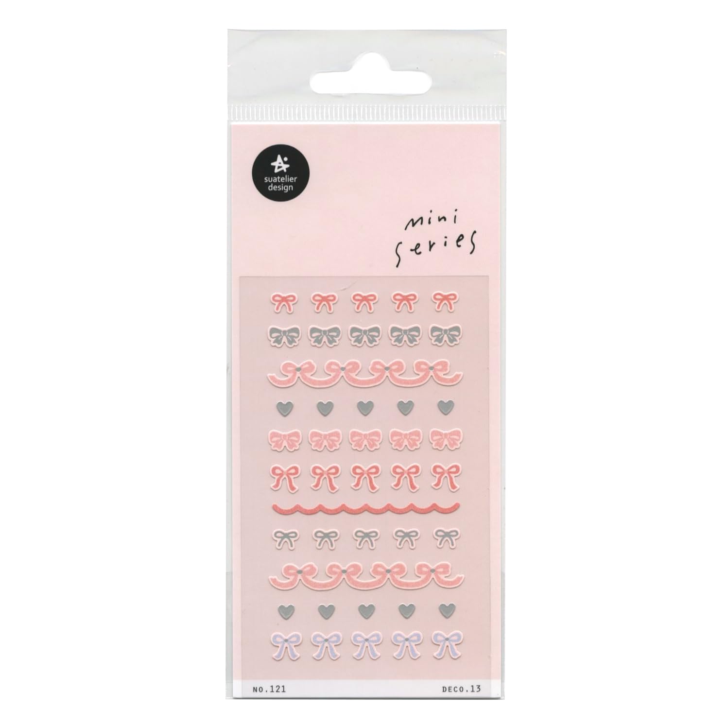 Suatelier Watterier Mini Sticker Korean Sticker [Deco.13] No.121