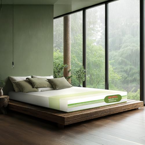 Image of Duroflex Prana - Organic Cotton Fabric 8 Inch King Size Spring Mattress (72x72x8 Inch)
