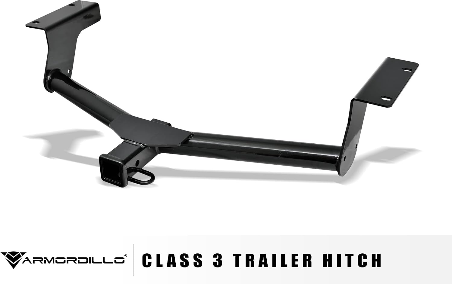 Armordillo 7163911 Class 3 Trailer Tow Hitch with 2" Receiver Tube - Black Fits 2006-2018 Toyota RAV4