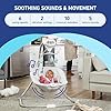 Graco Simple Sway Baby Swing, Side‑to‑Side Sway, Infant Swing with 6 Speeds, Vibration, Abbington #1