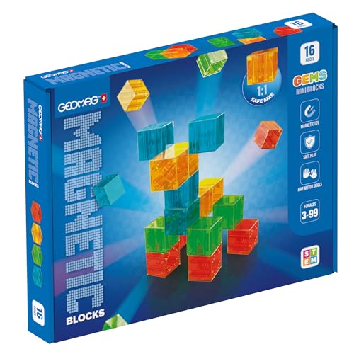 Geomag 4001 Magnetic Blocks Mini Gems 16