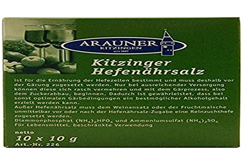 Arauner Kitzinger Hefenährsalz 10x10g