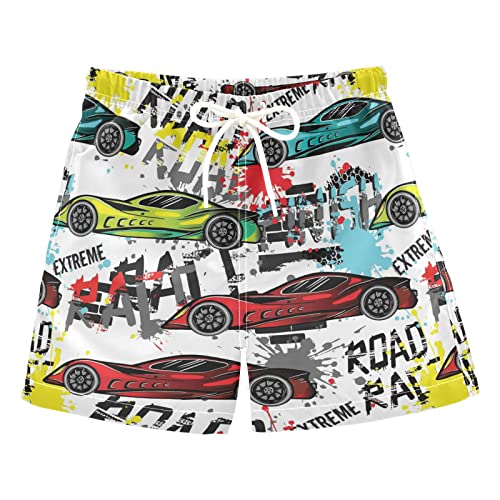 Dussdil Boy's Boys Swim Trunks Kid's Toddler Swim Board Shorts Beach Swimwear Swimsuit Bathing Suits