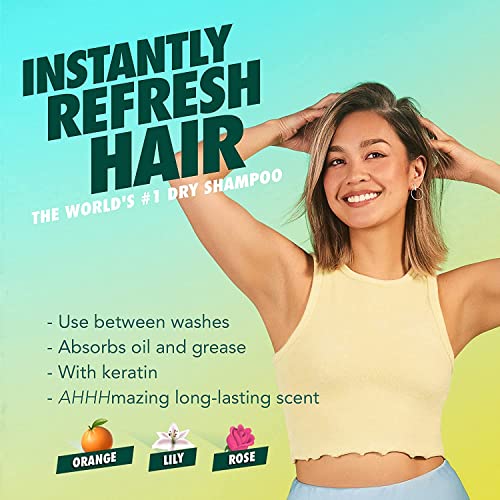 Batiste Dry Shampoo, Original Fragrance, Refresh Hair And Absorb Oil Between Washes, Waterless Shampoo For Added Hair Texture And Body, 6.35 Oz Dry Shampoo Bottle #TOP1