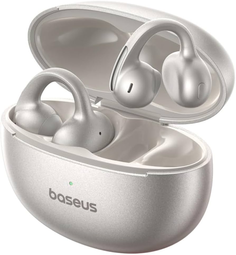 新品未使用 Baseus Bowie MC1 Pro ワイヤレスイヤホン Amazon.com: Baseus Bowie MC1 Pro Open Ear Clip-On Headphones, Hi
