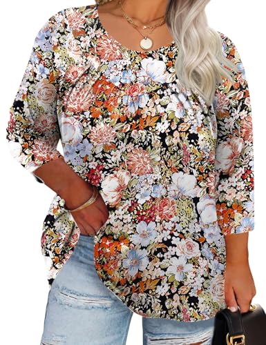 TFSDOD Plus Size Summer Tops for Women 2026 Fashion Trends