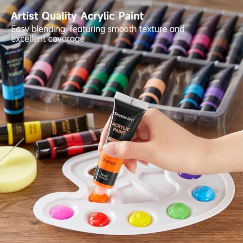 Shuttle Art SA APB48 48 Pack Acrylic Paint Set thumb #3