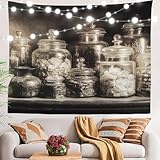 Fibre de haute qualité : cette tapisserie est fabriquée en tissu 100 % polyester, doux, durable, doux pour la peau et léger. Convient pour toutes les scènes et saisons. Que ce soit à l'intérieur ou à l'extérieur, il est facile à accrocher et à ranger. Absolument confortable, durable, infroissable, aspect luxueux, facile à nettoyer et à nettoyer.